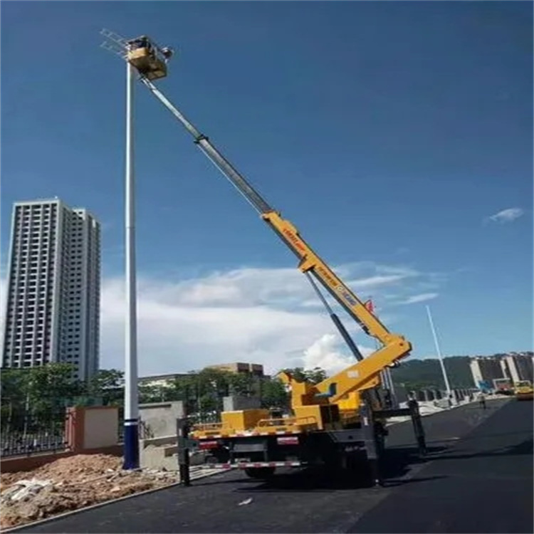 柘荣县维修路灯的曲臂升降车出租