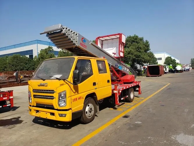 柘荣县附近云梯车出租 砂石搬运